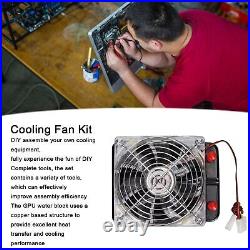 02 015 CPU Cooler Kit Complete Tools CPU Water Cooling System DIY Water Pump