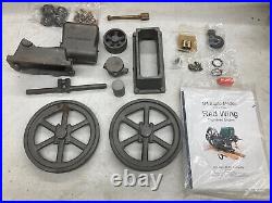 1/4 scale red wing thorobred engine Water Cooled Red Wing Motor unmachined kit