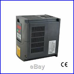 1.5KW ER11 Spindle Motor Water-cooling 65205mm + VFD Inverter CNC Router Kit