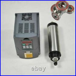 1.5KW Water Cooled Spindle Motor+Inverter ER16 220V 24000 RPM CNC Kit