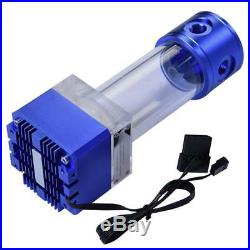 275mm PC Liquid Water Cooling Kit Radiator CPU Block +2 Fan Pump Reservoir Tube