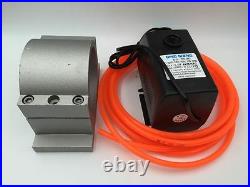 2.2KW ER20 Water-cooled Spindle Motor&2.2KW VFD Inverter&Bracket&Pump CNC Kit