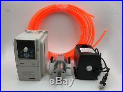 300W Spindle Motor Water-cooled 60000rpm &1.5KW VFD&Bracket&Pump/Pipe CNC Kit