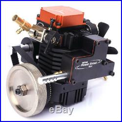 4 Stroke RC Engine Water Cooled Gasoline Model Engine Kit Starting Motor For RC