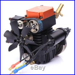 4 Stroke RC Engine Water Cooled Gasoline Model Engine Kit Starting Motor For RC