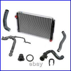 Audi S4 2000-2002 Manual Radiator With Water Pipe Hoses Plug O-Ring Cooling Kit