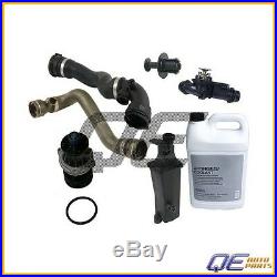 BMW E46 Water Pump Thermostat Recovery Tank Hoses Cooling Overhaul Kit