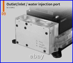 Barrow CPU Water Block Integrated Pump Reservoir for Intel AMD Water Cooler Kit