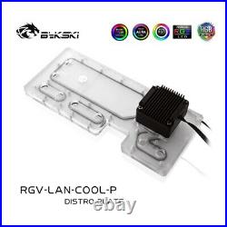 Bykski Distro Plate Kit, For Lian Li Lancool II Case, Computer Water Cooling