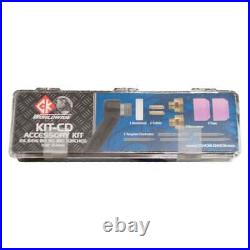 CK24 Water Cooled Cut-Down GTAW TIG Torch Kit 180A 1-Pc Super-Flex CK24W-25SF-CD
