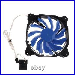 CPU Liquid Cooler 240mm Radiator Heatsink Kit with 2 Led Fans Pump Reservoir DIY
