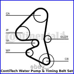 ContiTech Water Pump & Timing Belt Kit (Engine, Cooling)- CT1162WP4 -OE Quality