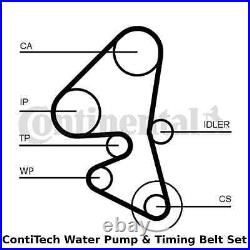 ContiTech Water Pump & Timing Belt Kit (Engine, Cooling)- CT1203WP1 -OE Quality