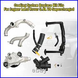 Cooling System Replace Kit Fits For Jaguar Land Rover 5.0L V8 Supercharged AE1