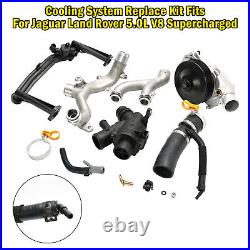 Cooling System Replace Kit Fits For Jaguar Land Rover 5.0L V8 Supercharged ZH