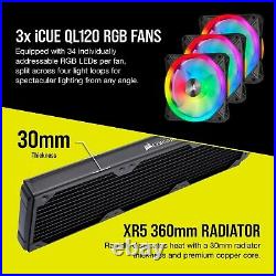 Corsair Hydro X Series XH305i Hardline Water Cooling Kit with/incl XC7 CP. New