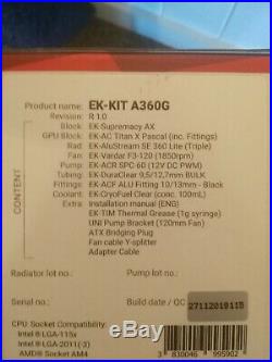 EKWB Fluid Gaming EK-KIT A360G Watercooling Kit