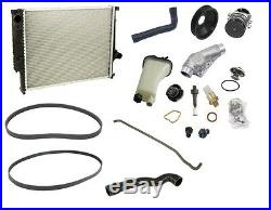 For BMW E36 328i Cooling System Kit Premium Radiator Water Pump Belts Thermostat