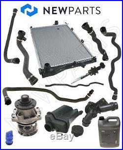 For BMW E39 Radiator Water Pump Hoses Expans. Tank Antifreeze Cooling Repair Kit