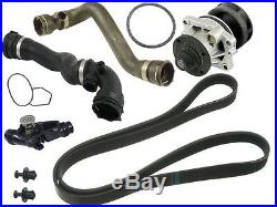 For BMW E46 OEM Cooling KIT Water Pump+Thermostat+Upper & Lower Coolant Hoses