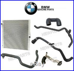 For BMW E70 X5 3.0si xDrive30i 3.0L Radiator & Water Hoses Cooling Kit Genuine