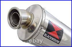 GSX 650F 1250FA 07-16 Water Cooled Exhaust Silencer Kit 300mm Oval 300SS