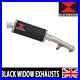 GSX 650F 1250FA 07-16 Water Cooled Exhaust Silencer Kit 300mm Round Black BN30R