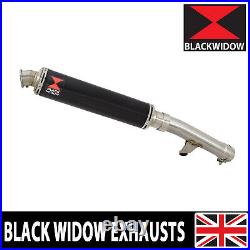 GSX 650F 1250FA 07-16 Water Cooled Exhaust Silencer Kit 350mm Round Black BN35R
