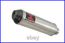 GSX 650F 1250FA 07-16 Water Cooled Exhaust Silencer Kit 370mm Round Carbon SC37R