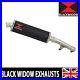 GSX 650F 1250FA 07-16 Water Cooled Exhaust Silencer Kit 400mm Oval Black BN40V