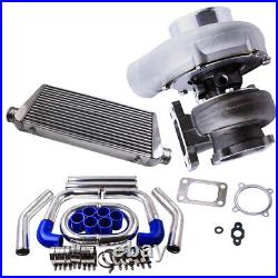 GT35 GT3582 Turbo charger + 3 inch 76mm Intercooler & 18'' Piping Kit Universal