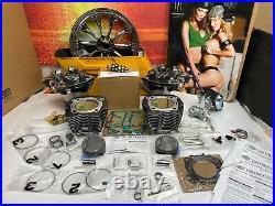 Harley 17-21 M8 Engine Stage IV Kit 114 to 117CI Water Cooled