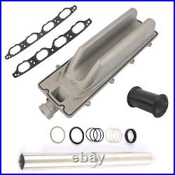 Intake Valley Pan + Sealing Gasket + Coolant Pipe Kit for BMW 545i 645Ci 735i