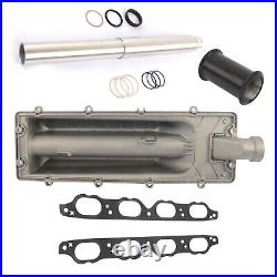 Intake Valley Pan + Sealing Gasket + Coolant Pipe Kit for BMW 545i 645Ci 735i