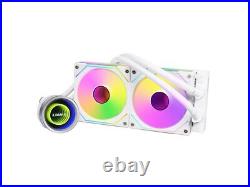 Lian Li Galahad II Trinity SL-INF ARGB Dual Fan Liquid Cooling Kit White