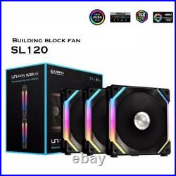 Lian Li RGBFan Sl120 For Pc Case Water Cooling Kit Modules 12cm 120mm Cable Free