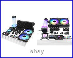 Liquid CPU RGB Cooler Kit Water Cooling Set PC All in One For AMD & Intel CPU