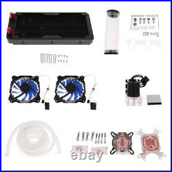 Liquid Cooling Radiator Kit For PC Pump Kit CPU Video HeatSink3