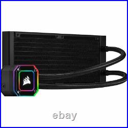 Liquid Refrigeration Kit Corsair H100i Black LED RGB
