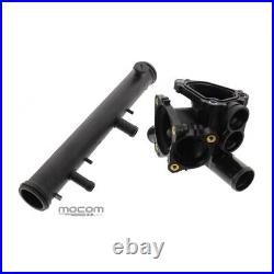 MAPCO Thermostat Housing Coolant Flange Water Pipe for VW Bora Golf 4 V5 Agz