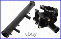MAPCO Thermostat Housing Coolant Flange Water Pipe for VW Bora Golf 4 V5 Agz