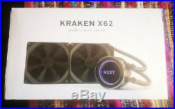 NZXT Kraken X62 280mm with kraken g12 gpu mounting kit