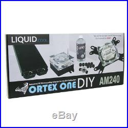 OCHW Game Max Vortex One Computer PC Advanced Custom DIY 240mm Water Cooling Kit