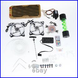 PC 240 Water Cooling Kit With Color CPU Radiato Pump Tank Cooling