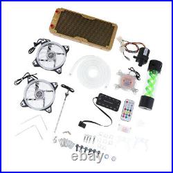 PC 240 Water Cooling Kit With Color CPU Radiato Pump Tank Cooling