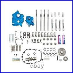S&S 540 Cam Chest Kit with Chrome Pushrod Gear Drive Harley Water Cooled M8 17-20