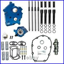S&S Chain Drive 475C Cam Chest Kit with Black Tubes Harley Water Cooled M8 17-Up