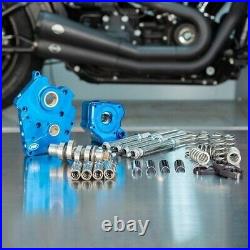S&S Chain Drive 540C Cam Chest Kit Chrome Tubes Harley Water Cooled M8 17-Up