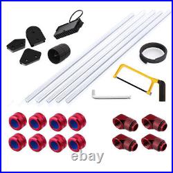 Shyrrik G1/4'' Fitting Kit For OD12/14/16mm PETG Acrylic Hard Rigid Tube 6 Color