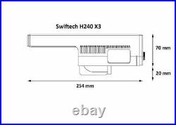 Swiftech 2x120mm Fan IRIS ALED Drive X3 AIO Liquid Cooling Kit, H240X3